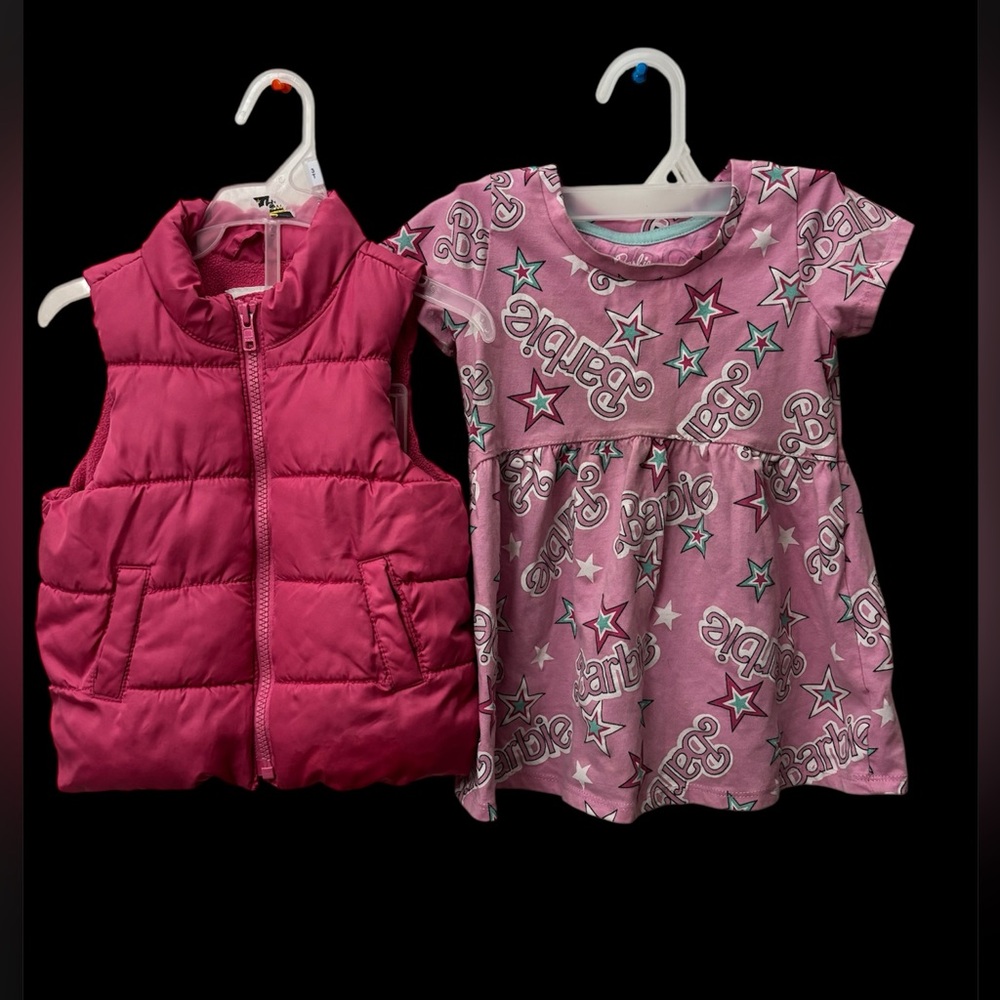 Bundles Old Navy Pink Fleece Jacket and drees